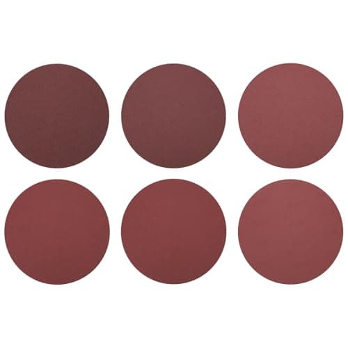Image of sourcing map 30 Pcs 230mm 9 Inch Sanding Disc 80/100/120/180/240/400 Grit Hook and Loop Sandpaper Random Orbital Sander Pads for Woodworking Automotive Metal