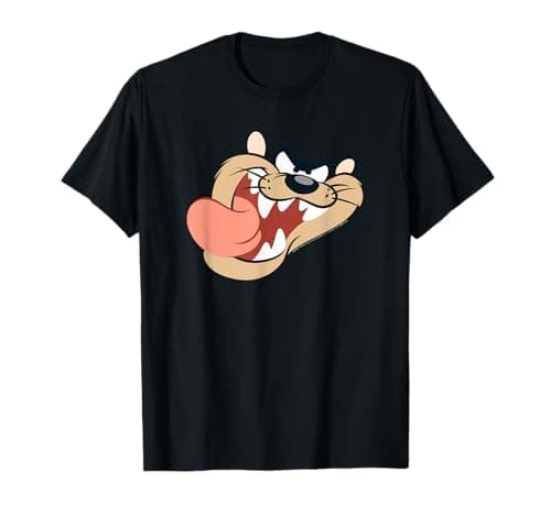 Image of Looney Tunes Tasmanian Devil Face T-Shirt