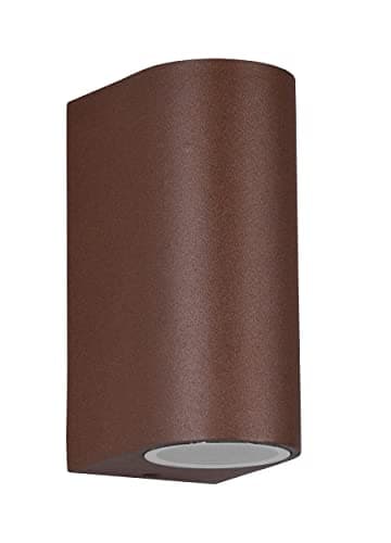 Image of Trio 204260224 Roya Double Spot Light, IP44, Rusty Effect, Round