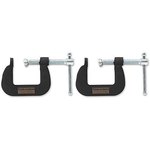 Image of Axminster Trade Clamp Small G Clamps - 50mm (Pair)