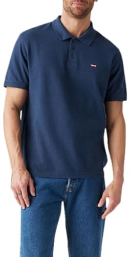 Image of Levi's Men's Housemark Polo T-Shirt, Dress Blues, XL