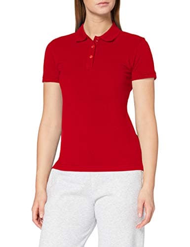 Image of CliQue Women's Clique Classic Womens Marion Polo Shirt, Red (Rojo), XS UK