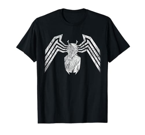 Image of Marvel Venom Emblem White T-Shirt