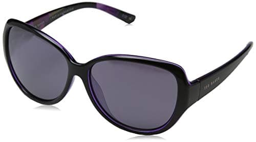 Image of Ted Baker London Women's Shay Sunglasses, Black/Purple, 7 1 4 UK