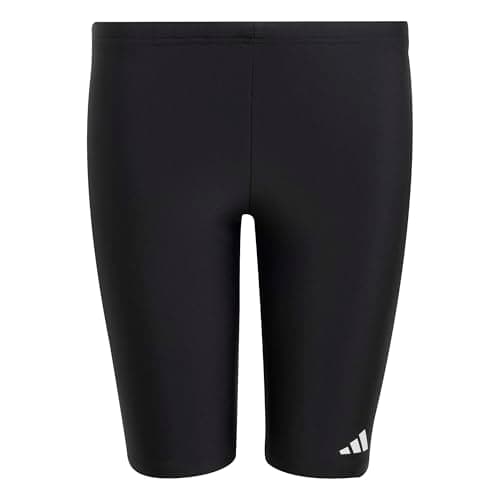 Image of adidas Boy's Swim Jammers Kids, Black, 7-8 Years