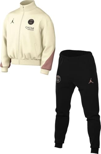 Image of Nike Paris Saint-Germain Strike Third Jordan Dri-Fit Football Tracksuit Made of Knitted Material (Men), Pale Ivory/Rust Pink/Black, FQ2474-111, M