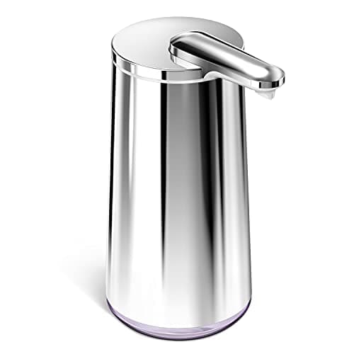 Image of Simplehuman Electric Soap Dispenser Polished Stainless Steel Silver 295 ml Rechargeable ST1063