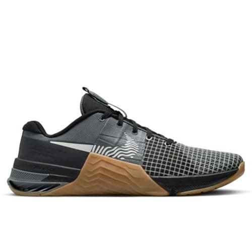 Image of NIKE Metcon 8 Men's Trainers Sneakers Training Shoes DO9328 (Iron Grey/Black/Gum Medium Brown/Phantom 007) UK13 (EU48.5)
