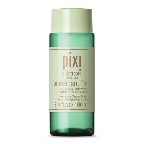 Image of Pixi Antioxidant Tonic | Alcohol-Free Hydrating Multi-Tasking Formula with 3 Facial Skin Care Products in 1 | Face Toner, Essence, and Serum in One Step | 100mL Travel Size Skincare