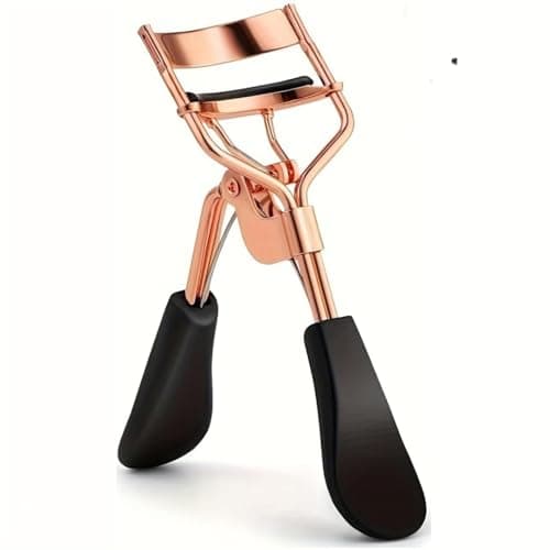 Image of Eyelash Curler Rose Gold Designed for No Pinching or Pulling Just Dramatically Curled Eyelashes & Lash Line in Seconds