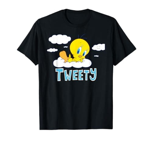 Image of Looney Tunes Tweety Cloud T-Shirt