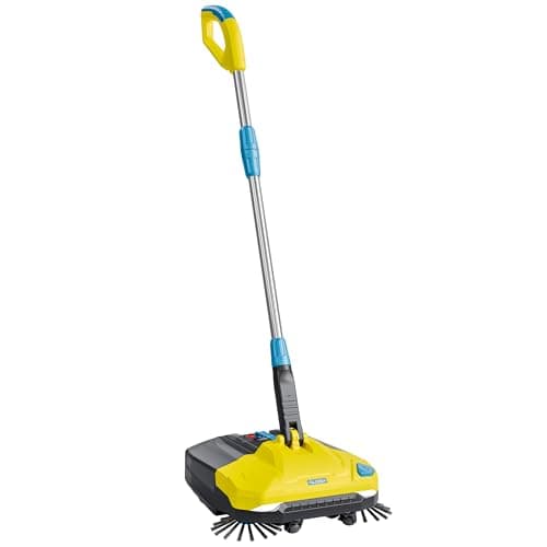 Image of GLORIA Cordless sweeper EasySweep 18V, Electric Battery Broom & Sweep Broom for Indoor & Outdoor, Driveway, Sidewalk, Patio, Garage & Leaves, Compatible with BOSCH 18V Battery (Not Included)