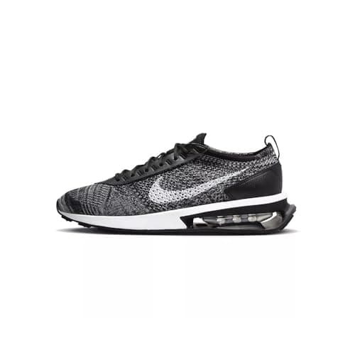 Image of NIKE Air Max Flyknit Racer Men's Fashion Trainers Sneakers Shoes DJ6106 (Black/White 001) UK8.5 (EU43)
