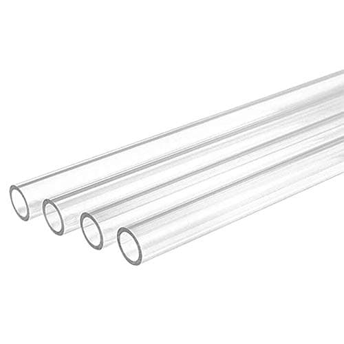 Image of Barrow 14/10mm Rigid PETG Hard Tube, 500mm - 2 Pack - Clear