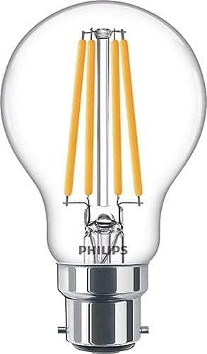 Image of Philips LED Premium Classic A60 Light Bulb [B22 Bayonet Cap] 8.5W - 75W Equivalent , Warm White 2700K, Non Dimmable