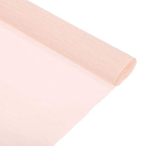 Image of Rebower Crepe Paper Sheets, 50cm Wide 250cm Long Crepe Paper Roll Light Gold Crepe Paper, [for Paper Flowers Making DIY Gift Wrapping Paper Crafts Party Streamers Deco]