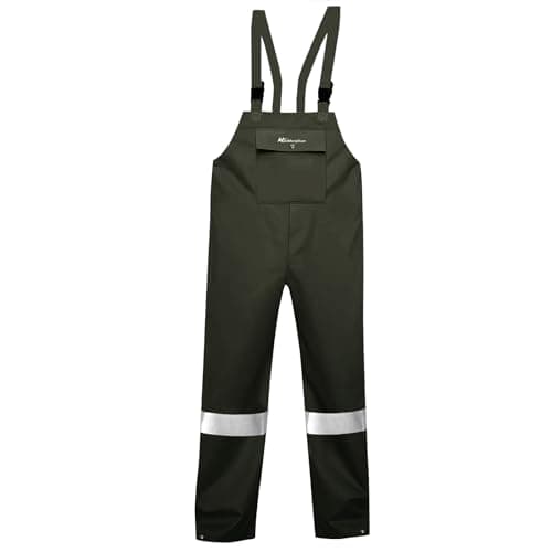 Image of QUANYONG Waterproof Trousers - Packable Windproof for Hiking Cycling Fishing, Lightweight Quick-Dry (M,Black)