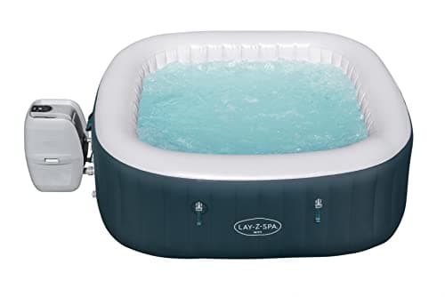 Image of Lay-Z-Spa Ibiza Hot Tub 140, AirJet Massage System Inflatable Spa with Freeze Shield, 4-6 Person