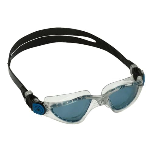 Image of Aquasphere Kayenne - Adult swimming, triathlon and open water goggles with UV protection, silicone seal, 180° vision, anti-fog lenses for men and women,