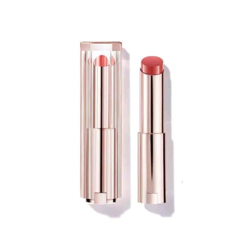 Image of Lancôme Lip Idôle Squalane-12 Butterglow Lip Balm, Instant Shine, Supercharged Hydration with 12% Squalane & Ceramides, Lightweight Buildable Colour, Shade: 33 Idôle Nude, 3g