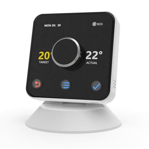 Image of HOLACA Stand for Active Heating Thermostat, Anti-Slip Stand, Heating Thermostat V3/V1 Stand Holder, White