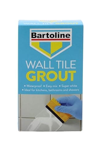 Image of Bartoline Waterproof Wall Tile Grout Powder 500g – Fast-Setting, Bright White, Interior & Exterior Use
