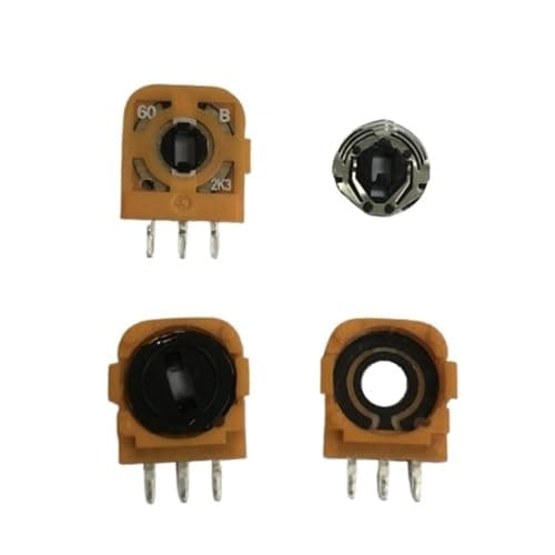 Image of 30pcs lot Game Pad Joystick Controller 3D Analog Axis Resistor Potentiometer, 2k3 2.3K Orange, for Ps5