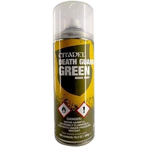 Image of Games Workshop Citadel Bombe sous-couche - Aérosol Death Guard Green