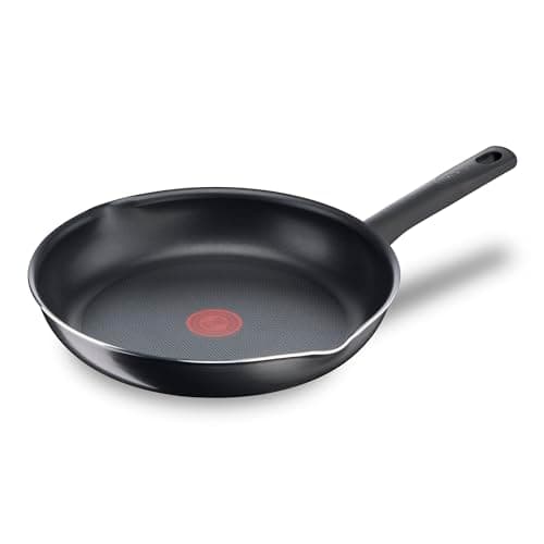 Image of Tefal Day by Day On 28cm Frying Pan, Non Stick, Aluminium, Black, All hobs Compatible excluding Induction, B56406AZ