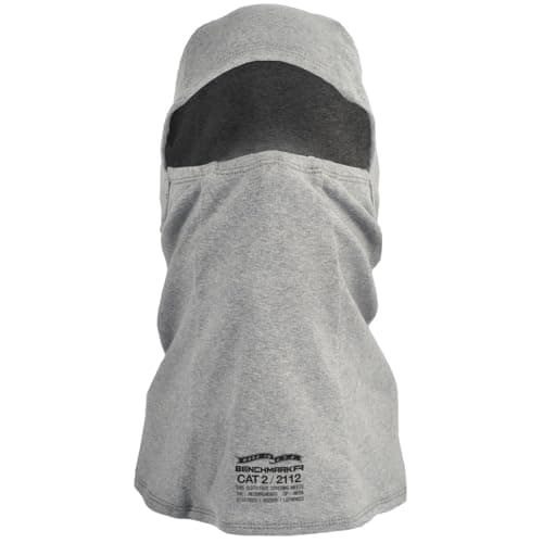 Image of BENCHMARK FR Flame Resistant Lightweight Balaclava - Made in the USA, Light Gray, One Size