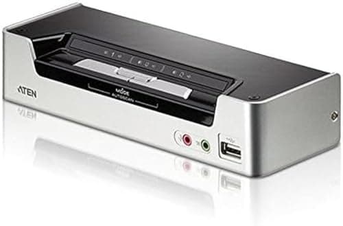 Image of ATEN 2-Port HDMI KVMP Switch CS1792 (Black on Silver)