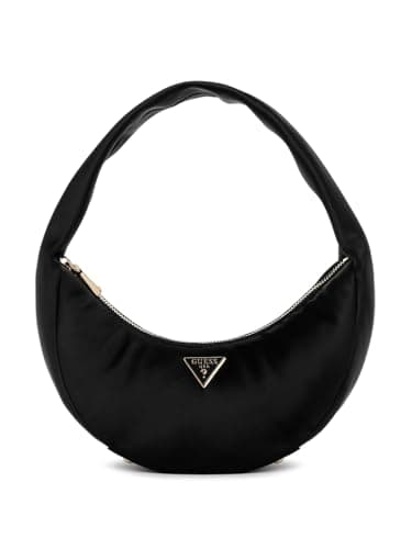 Image of GUESS Sunetra Mini Shoulder Bag, Black, One Size, Sunetra Mini Shoulder Bag