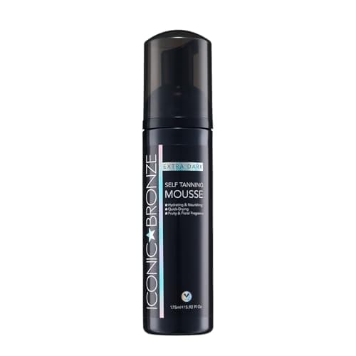 Image of Iconic Bronze Tanning Mousse, Luxury Fake Tan, Quick Drying In 60 Seconds, Nourishing Ingredients, Hydrating & Rejuvenating, Golden Olive Glow (Extra Dark)