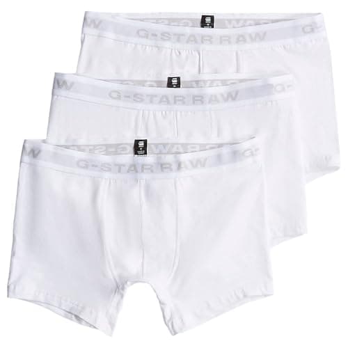 Image of G-Star Men's Boxer Briefs 3 Pack, White (white/white/white D23771-D516-6008), S