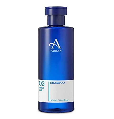 Image of Arran Sense of Scotland Seaweed & Sage Hair Shampoo (300ml/10.1floz) Refreshing & Bright with Natural Sea Salt, Mineral-Rich Seaweed & Essential Oils