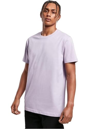 Image of Build Your Brand Mens By004 T-Shirt, Lilac, 3XL UK