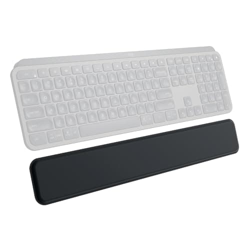 Image of Logitech MX Palm Rest for Keys, Premium, No-Slip Support for Hours of Comfortable Typing - Black