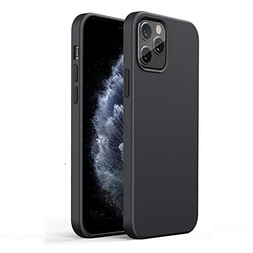 Image of Gueche for iphone 11 Pro MAX Case, Premium Flexible Thin Cover Shock Proof with Drop Protection, Silky-soft compatible with iphone 11 Pro MAX Basic Phone Cases Hülle - Black