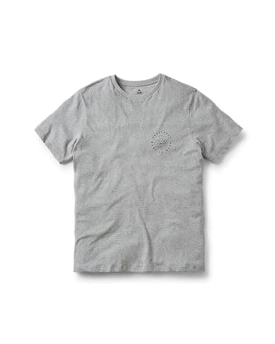 Image of Passenger Recycled Cotton Short Sleeve T-Shirt - Escapism | Adults, Men's, Classic Fit (UK, Alpha, XL, Regular, Regular, Grey Marl)