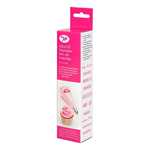 Image of Tala 30 Large Recycable Non-Slip Icing Bags 20 x 40cm, Disposable