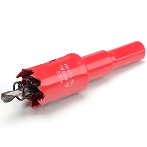 Image of 20mm Hole Saws Cutter, HSS Bi-Metal Drill Bit for Wood, Plastic, UPVC, Fiberglass and Plasterboard