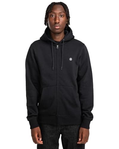 Image of Element Icon Embroidery - Zip Sweatshirt - Men - Blue.