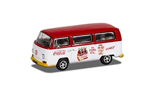 Image of Corgi Diecast Model Cars - CC02744 Coca Cola VW Camper Zing - Men, Women & Kids Souvenir Gifts from UK - Small Die Cast Toy Car Models for Boys, Gift for Motor Enthusiasts
