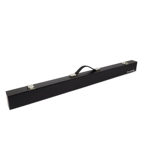 Image of POWERGLIDE Snooker Pool or Billiard Cue Case | Attaché Style | Padded, Protective Lining | Reinforced Handle | Chalk Section | Max Section Length 29"