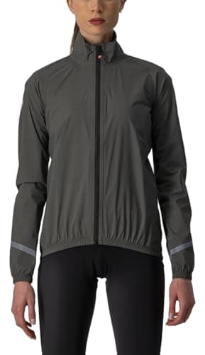 Image of CASTELLI Emergency 2 Rain Jacket, Waterproof Cycling Jacket Men/Women, Lightweight and Compact, Rain and Wind Protection