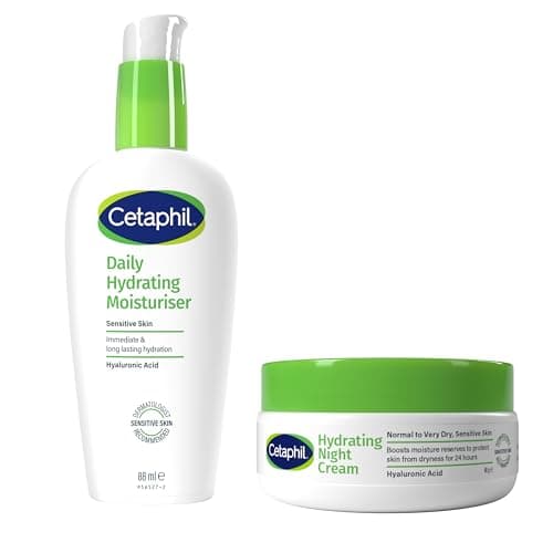 Image of Cetaphil Oily Skin Cleanser & Moisturiser Skincare Set, Oily Skin Cleanser Face Wash 236ml + Daily Hydrating Moisturiser 88ml + Moisturising Lotion 236ml