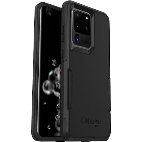 Image of OtterBox Commuter Series Case for Samsung Galaxy S20 Ultra & S20 Ultra 5G (Only) - Non-Retail Packaging - Black