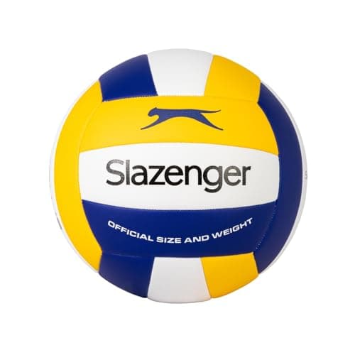 Image of Slazenger Strike Volleyball Ball Blue/Yellow One Size