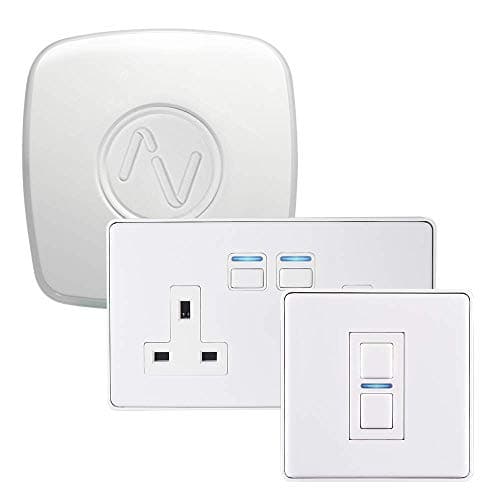 Image of Lightwave L21422WH RF Generation 2 White Lighting & Power Starter Kit, 88.0 mm*30.0 mm*150.0 mm