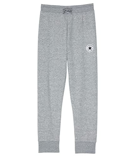 Image of Converse Chuck Patch Boys' Fleece Jogger Pants (Toddler/Little Kids) Dark Grey Heather